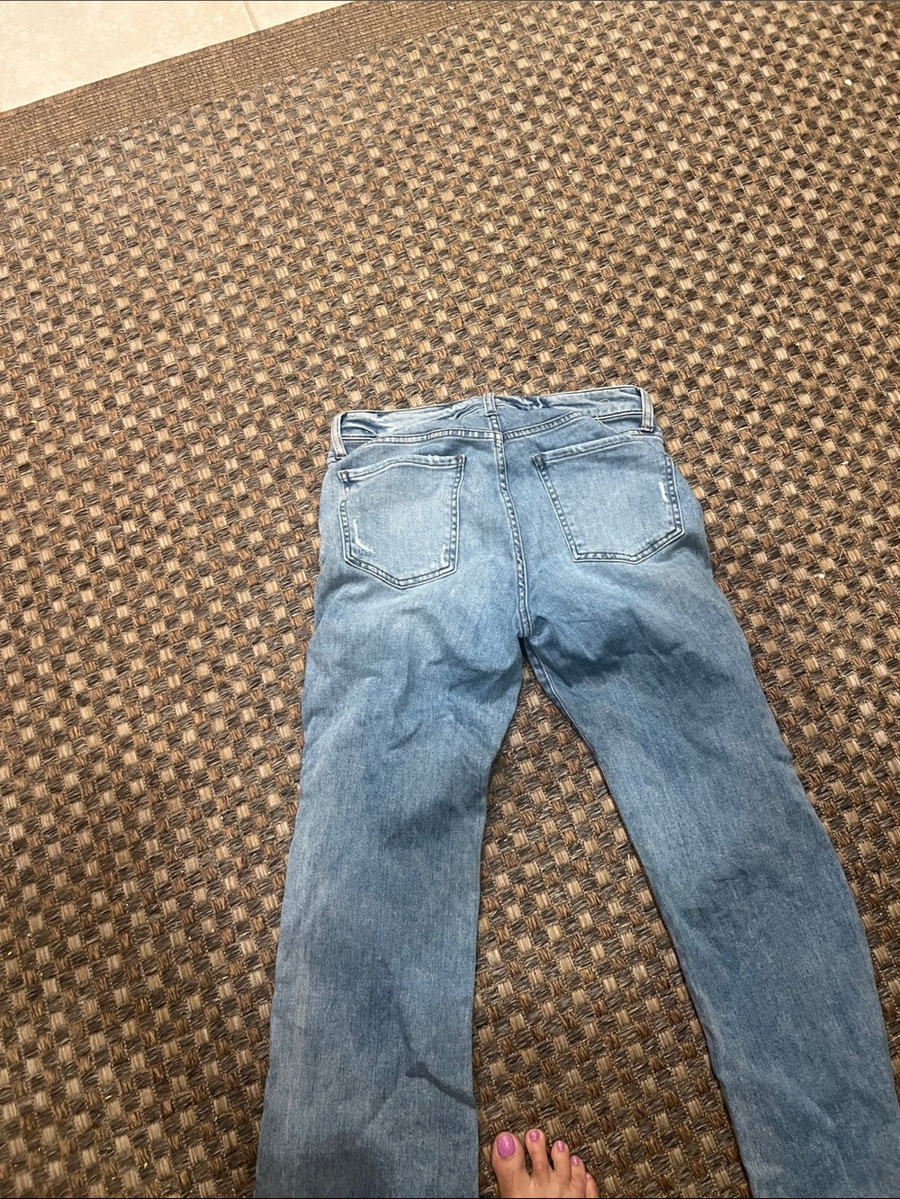 KUT Size 6  Light Blue Women's Straight-Leg Jeans - Picture 3 of 3